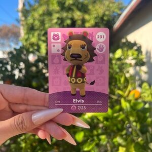 Elvis Animal Crossing Amiibo Card